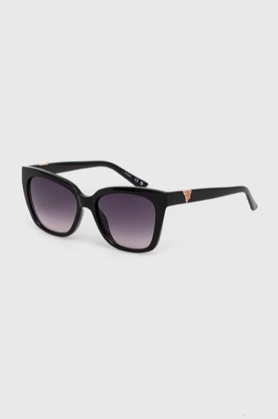 Black cat-eye sunglasses